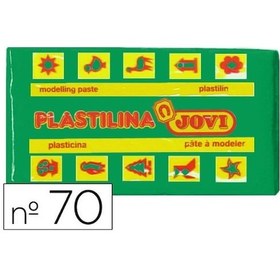 Resim Kurumayan Oyun Hamuru Yeşil 50 Gr - Plastilina Jovi 