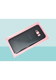 Resim Tkgz - Samsung Galaxy Uyumlu S8 Plus Arka Kapak Batarya Kapağı - Siyah Çok Renkli 