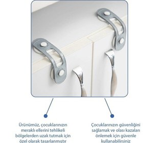 Resim Babyjem Mini Çok Amaçlı Bebek Emiyet Kiliti 2 Adet Beyaz 