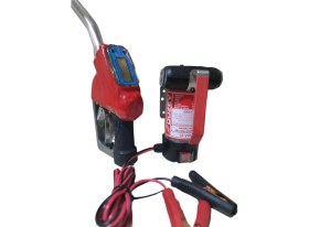 Resim Düzey/12 Volt Mazot Aktarma Pompası&5 Metre Telli Hortum&sayaçlı Tabanca Seti 
