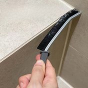 Resim Sert Tüylü Oluk Temizleme Fırçası, Mutfak, Banyo, Yatak Odası, Oturma Odası için Çok Fonksiyonlu, Güç Gerekmez, Fayans ve Pencereler için Dayanıklı Toz Alma Aracı 