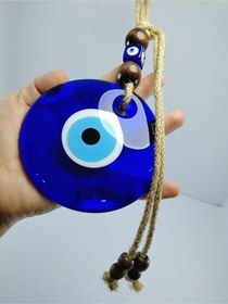 Resim Nazar Boncuğu Duvar Dekoru 11 Cm El Yapımı Dekoratif Hediyelik Eş 