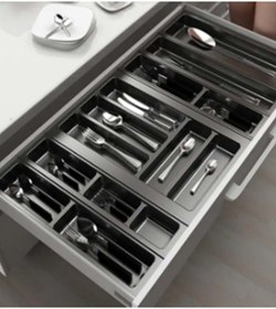 Resim Eco Lüx Modül Kaşıklık Antrasit 62x49 Cm Royaleks-acero-20355 Diğer 