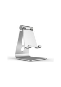Resim Metal Telefon Tablet Stand Masaüstü Ayarlanabilir Dock Standı 