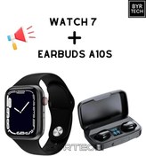 Resim BYRTECH Watch 7 Series Akıllı Saat Earbuds Tws M10 Bluetooth Kulaklık 