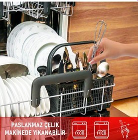 Resim Mini Çırpıcı Çelik 6 Adet - Pyrz-768281 