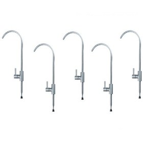 Resim Su Arıtma Cihazı 304 İnox Mat Musluk 5 Adet 