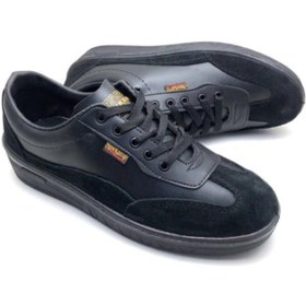 Resim MODVALU Newkamp Siyah Klasik Çelik Burunsuz Hafif iş Ayakkabısı 