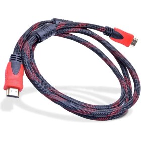 Resim BK Teknoloji Yüksek Hızlı Full Hd 3D Örgülü HDMI Kablo - 1.5 Metre 