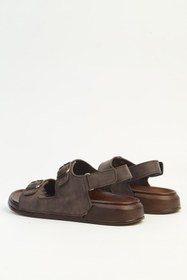 Resim Pierre Cardin Kahve Erkek Sandalet PC-7924 