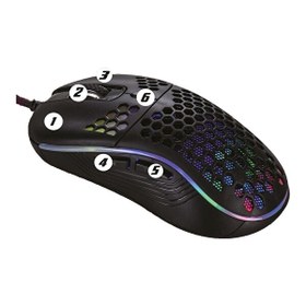 Resim Appa Lunatic Sparrow 6400 Dpi Rgb Ledli Makrolu Oyuncu Gaming Mouse Diğer 