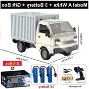 Resim Yezan01 1:16 Uzaktan Kumanda Drift Tırmanma Rc Kamyon Led Kargo Kf21a White 3b Box Beyaz Beyaz 