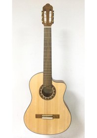 Resim Valencia Vc304Ce Elektro Klasik Gitar Cutaway 4/4 Naturel Mat 