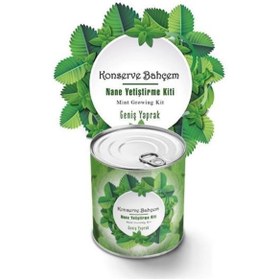 Resim NW NessiWorld BUFFER® Konserve Bahçem Nane Yetiştirme Kiti 