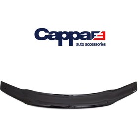 Resim Cappafe Fiat Palio Ön Kaput Koruyucu Rüzgarlığı 4mm Akrilik (ABS) Piano Black 2006-2012 