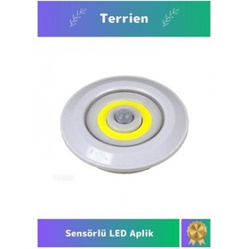 Resim Smart Seri Yüksek Led Teknolojili Kaliteli Pratik Kolay Monte Hareket Sensörlü Aplik Pilli Lamba Diğer 