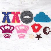 Resim Loren 10 Paket Parti Konseptli Keçe Set-3 