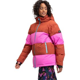 Resim Roxy Rxrowleypuffer Kadın Beyaz Snowboard Ceketi 