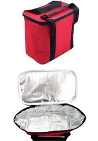 Resim Genel Markalar Kırmızı Kamp,Seyahat,Piknik Sıcak Soğuk Korumalı Termal 16 Litre Soğutucu Buzluk Çanta 
