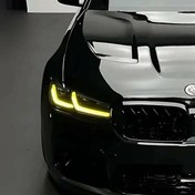Resim Bmw F90 LCI / G30 LCI 5 Serisi 2021+ Uyumlu Yellow DRL Led / Ram2 Project 