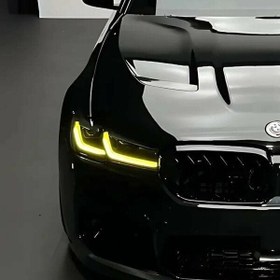 Resim Bmw F90 LCI / G30 LCI 5 Serisi 2021+ Uyumlu Yellow DRL Led / Ram2 Project 