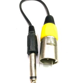 Resim Xlr Erkek - 6.3mm Mono Erkek Çevirici Kablo 