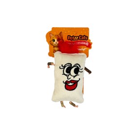 Resim PetzzCats Mrs. Mata Matatabi ve Çıngırak Sesli Peluş Kedi Oyuncağı Beyaz 15x12 Cm 