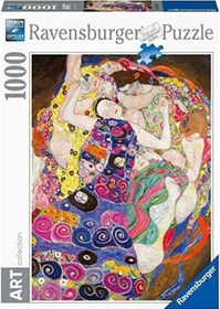 Resim Ravensburger 1000 Parça Puzzle Gustav Klimt Genç Kızlar 155873 