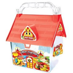 Resim Fast Food Oyun Hamuru Tasarım Seti 