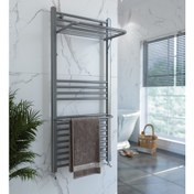 Resim Duffmart Practical 6/8 Telegrey Havlupan Havlu Radyatör 