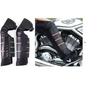 Resim Bike Sky Diz & Bacak Koruma Deri Reflektörlü Yağmur & Rüzgar & Soğuğa Karşı Yüksek Seviye Korumalı 