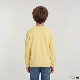 Resim Lacoste Çocuk Sarı Sweatshirt 