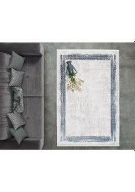 Resim Gümüşsuyu Black & Brown 100X200 11298 - Mavi Halı 