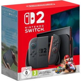 Resim Nintendo Switch 2 256 GB Mario Kart World CD Media Garantili | Kırmızı - Mavi 