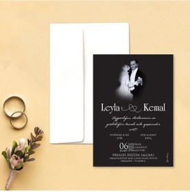 Resim Yarendavetiyeotuz9 100 Adet Beyaz Zarflı Davetiye (486092043)-Değer 1-Değer 2 