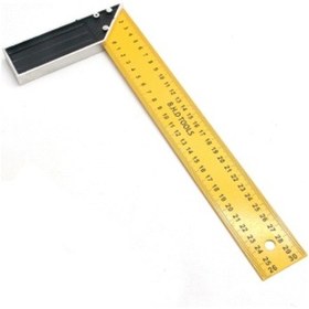 Resim 250mm Turuncu Sarı Masa Gönyesi 5224 