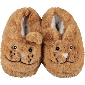 Resim Civil Kız Çocuk Panduf 25-29 Numara Camel 