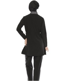 Resim Paraşüt Tam Kapalı Tesettür Mayo 6261 Siyah05 Siyah 