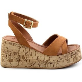 Resim Taba Kadın Sandalet K05936152272 Taba 