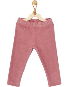 Resim Andywawa Kız Bebek Kadife Koyu Pembe Pantolon AC22365RP 