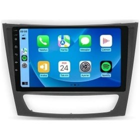 Resim Mercedes Benz Cls W219 2004-2010 8gb Ram 64gb Hafıza 8 Çekirdek Carplay Kamera Android Multimedya 9" 