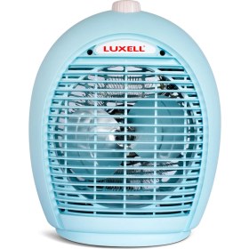 Resim LuxellLx-6331 Fanlı Isıtıcı Mavi 