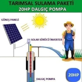 Resim 20HP Tarımsal Sulama Sistemi 