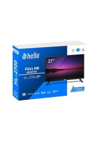 Resim Powermaster Hello Hl-2700 27'' Audio In-rca-vga-hdmı-usb 12 Volt Adaptörlü Full Hd Led Monitör 