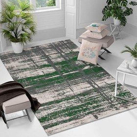 Resim Monnhein Yıkanabilir Halı ve Yolluk - Kaymaz Tabanlı Salon Halısı, Mutfak Halısı, Modern Dijital Baskı Tasarım (0280) 