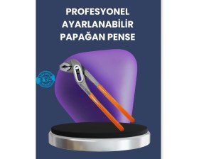 Resim TKÇ Ayarlanabilir Papağan Pense Çelik Gövde Profesyonel Kurbağacık 