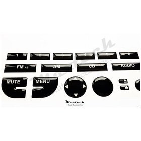 Resim Fiat Fiorino Teyp Tuş Takımı Pianoblack 