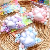 Resim Yumuşak TPR Kedi Pati Sıkma Oyuncakları - Renk Karışımı (Turuncu/Beyaz/Pembe/Mor/Mavi) Kalp Detaylı, Çocuklar ve Yetişkinler için Rahatlatıcı Duyusal Fidget Oyuncaklar, Cadılar Bayramı, Noel, Doğum Günü ve Sevgililer Günü İçin Mükemmel Hediye, Kedi Oyuncağı 