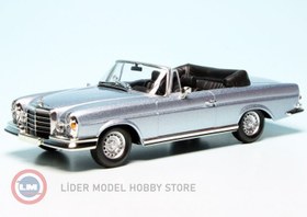 Resim 1:43 Maxichamps 1970 Mercedes Benz 280 SE 3.5 CABRIOLET (W 111) 
