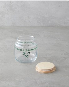 Resim English Home Melie Cam Kavanoz 630 Ml Yeşil Yeşil 